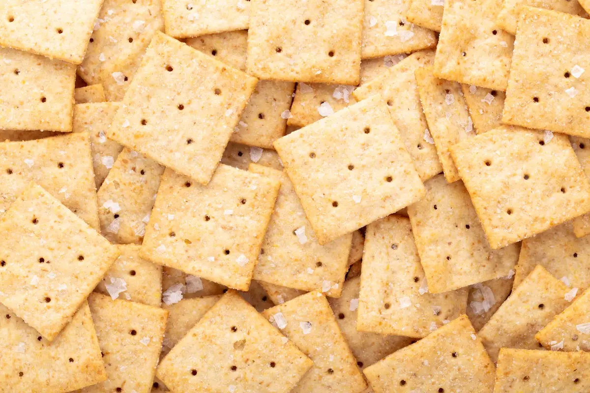 Crackers made with Almond Protein Powder - Protein Boost for Food Products