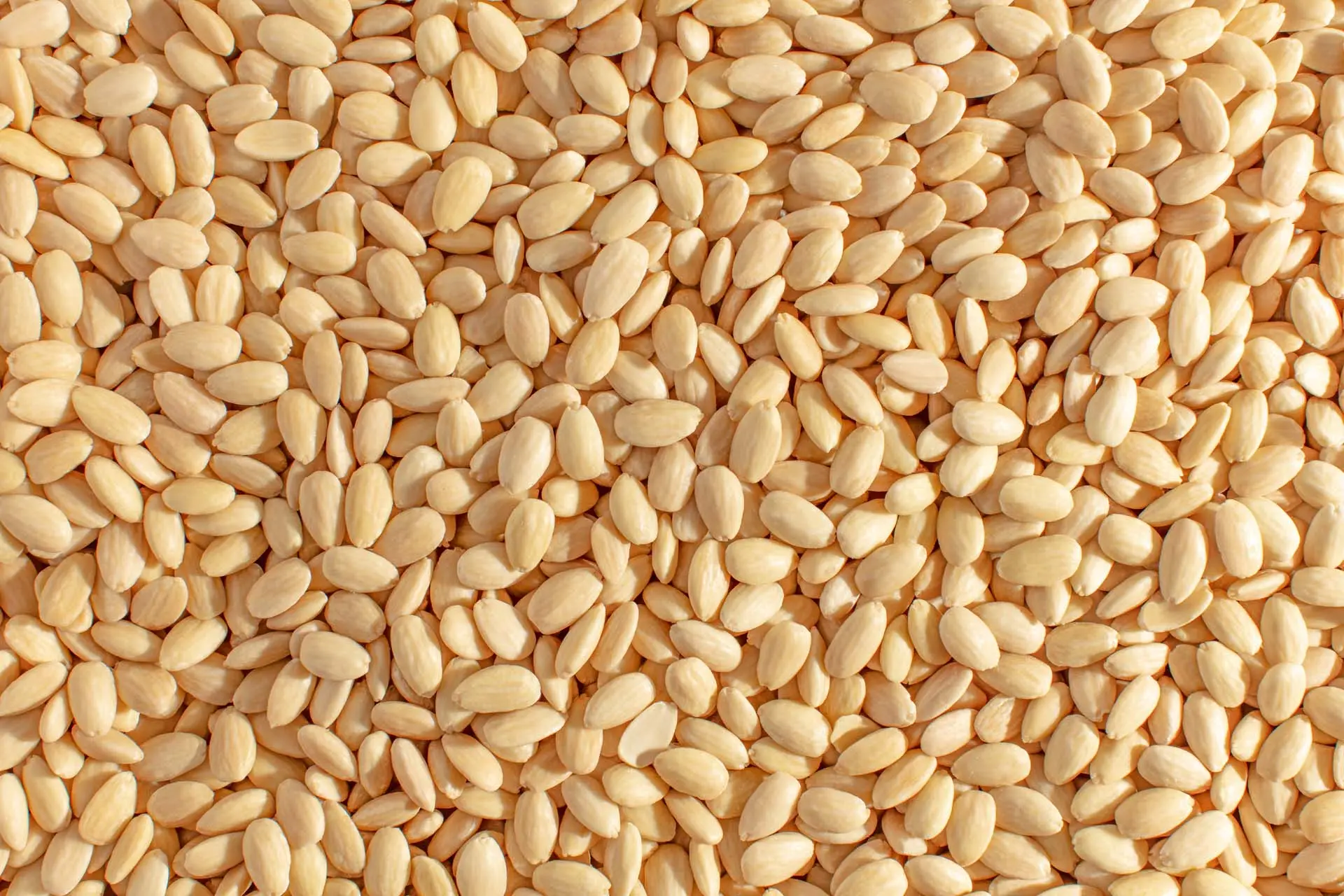 Whole blanched almonds