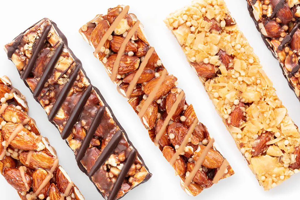 Almond Protein Powder Bars